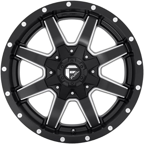 Fuel 1PC D538 17X9 6X135/5.5 MT-BLK-MIL 1MM - D53817909850