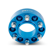 Cargar imagen en el visor de la galería, Mishimoto Borne Off-Road Wheel Spacers - 6x139.7 - 93.1 - 50mm - M12 - Blue