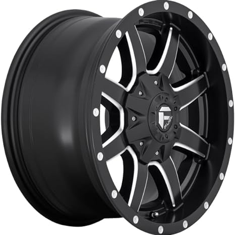 Fuel 1PC D538 17X9 6X135/5.5 MT-BLK-MIL 1MM - D53817909850