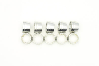 DeatschWerks 10AN Black Nylon PTFE Hose End Olive Insert (10 Pack)
