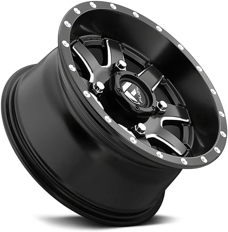 Fuel Off-RoadD538 16X7 4X137 MT-BLK-MIL 13MM