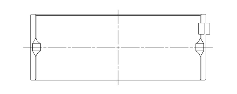 Juego de cojinetes principales de alto rendimiento y gran tamaño de 0,25 mm para ACL Mitsubishi 4G63/4G64, 6 pernos, primera generación, DSM