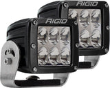 D-Series PRO LED Light, Driving Optic, Heavy Duty, Black Housing, Pair