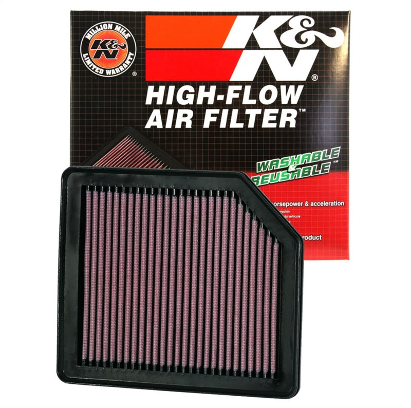 K&N 33-2342 Replacement Air Filter — Fits 2006-2011 Honda Civic