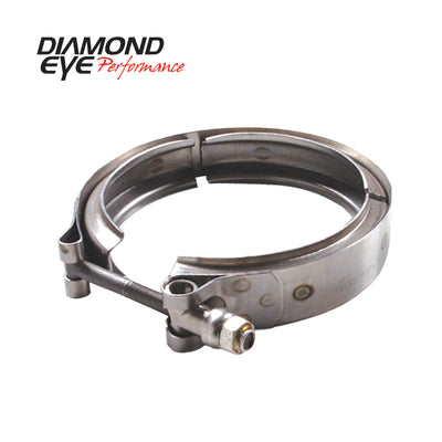 Diamond Eye Performance V-Band Clamp - 4in — Fits HX40 Pipe
