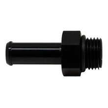 Cargar imagen en el visor de la galería, DeatschWerks 6AN ORB Male to 3/8in Male Barb Fitting (Incl O-Ring) - Anodized Matte Black