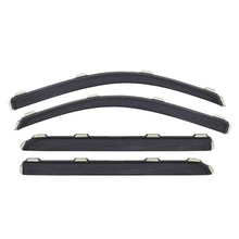 Cargar imagen en el visor de la galería, AVS 09-17 Chevy Traverse Ventvisor In-Channel Front &amp; Rear Window Deflectors 4pc - Smoke