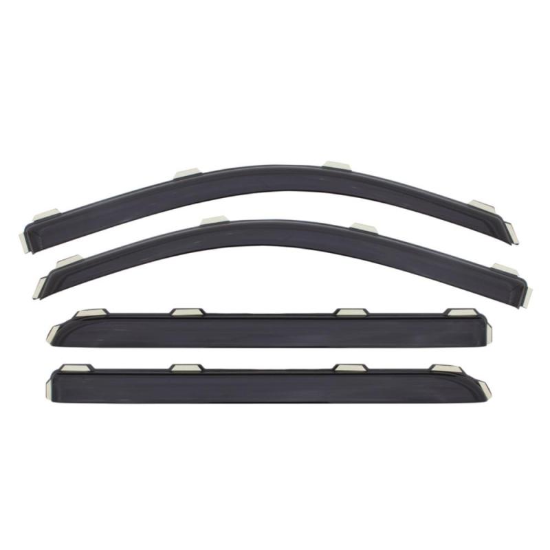 AVS 15-18 Nissan Murano Ventvisor In-Channel Front & Rear Window Deflectors 4pc - Smoke