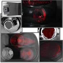 Cargar imagen en el visor de la galería, Spyder Chevy Silverado Stepside 99-04 Euro Style Tail Lights Black Smoke ALT-YD-CS99STS-BSM