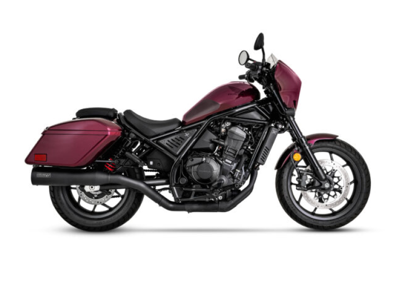 Vance & Hines HONDA Hondada 17-20 Rebel S/O Black Slip-On Exhaust