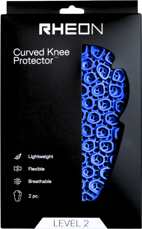 Rheon Level 2 Type B Knee/E/S Protection Curved Pair (FIN-1023-0-45-PKG)