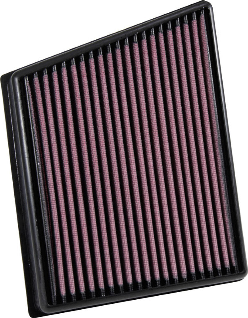 K&N 33-3075 Left Side Replacement Drop-In Air Filter — Fits 2015-2026 Jaguar F-Pace, 2017-2026 Range Rover Velar, 2015-2024 Jaguar XF