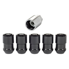 Cargar imagen en el visor de la galería, McGard Wheel Lock Nut Set - 5pk. (Cone Seat) M12X1.5 / 3/4 Hex / 1.46in. Length - Black