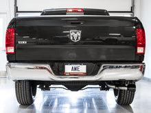 Cargar imagen en el visor de la galería, AWE Tuning 09-18 RAM 1500 5.7L (w/o Cutout) 0FG Single Side Exit Cat-Back Exhaust - Diamond Blk Tips