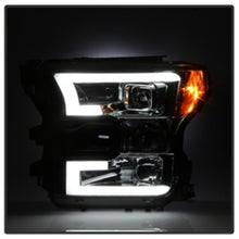 Cargar imagen en el visor de la galería, Spyder Ford F150 2015-2017 Projector Headlights - Light Bar DRL LED - Smoke PRO-YD-FF15015-LBDRL-SM