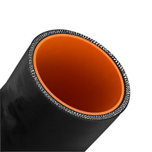 Cargar imagen en el visor de la galería, Mishimoto 3.0in Black Silicone Coupler w/ 1/8in NPT Bung