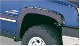 Guardabarros estilo bolsillo de Bushwacker para Chevy Silverado 1500 Classic Fleetside 2 piezas, color negro, 07-07