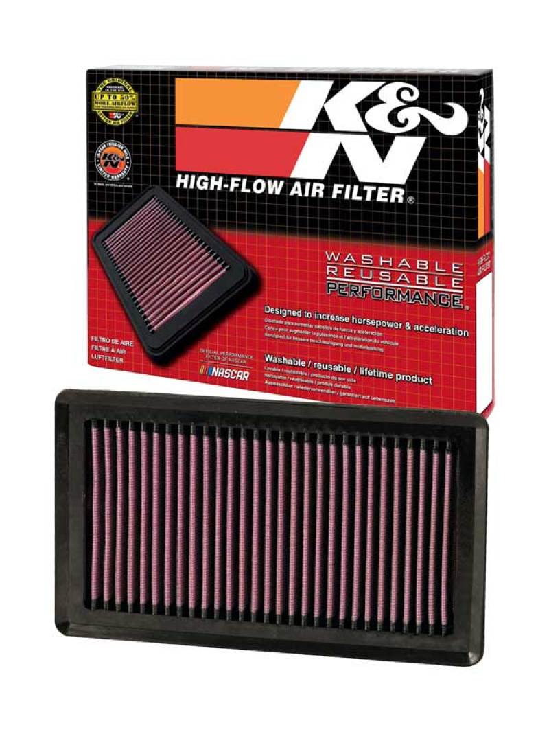 K&N 33-2375 Air Filter for Nissan Versa/Cube/NV200 & Chevy City Express