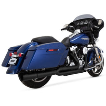 Cargar imagen en el visor de la galería, Vance &amp; Hines HD Dresser 17-22 Pro Pipe 2-1 Black PCX Full System Exhaust