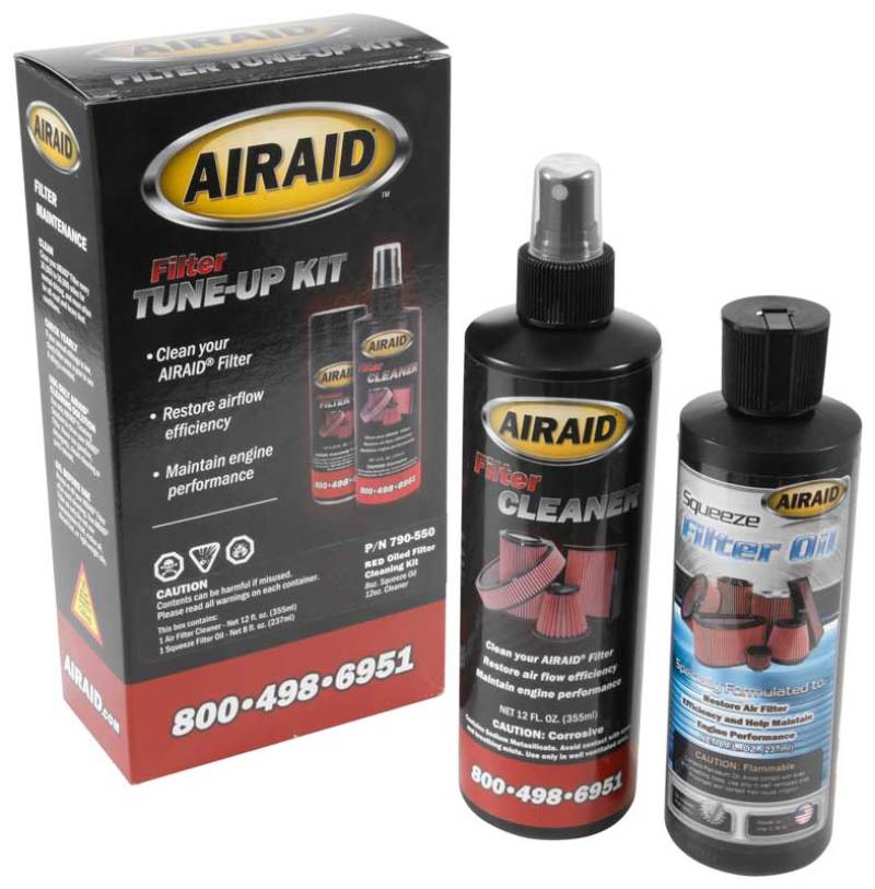 Kit de renovación Airaid: limpiador de 12 oz y aceite exprimido de 8 oz