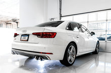 Load image into Gallery viewer, AWE Tuning Audi B9 S5 Sportback Touring Edition Exhaust - Non-Resonated (Black 102mm Tips)