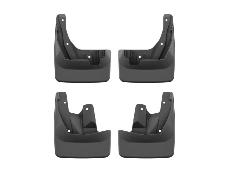 WeatherTech 2026 Subaru Outback No Drill MudFlaps - Front & Rear - Black