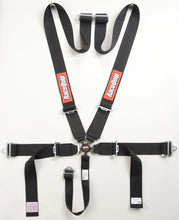 Cargar imagen en el visor de la galería, RaceQuip Black SFI CAMLOCK 5pt PD Lap Seat Belt