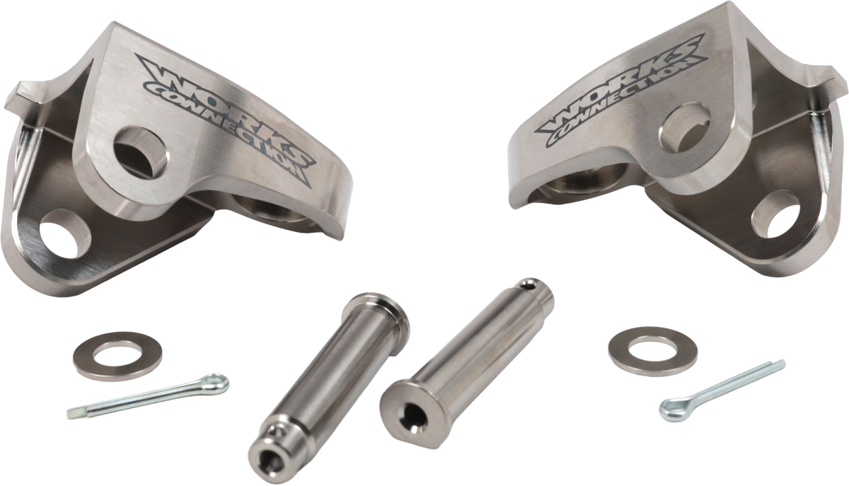 Works Foot PEG Mount Titanium CRF250/450 (20-520)