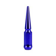 Cargar imagen en el visor de la galería, Mishimoto Steel Spiked Lug Nuts M12x1.5 20pc Set - Blue