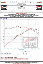 Cargar imagen en el visor de la galería, AWE Audi 2019-2023 C8 A6/A7 3.0T Touring Edition Cat-back Exhaust- Turn Downs