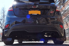 Load image into Gallery viewer, Rally Armor 13-19 USDM Ford Fiesta ST Black UR Mud Flap w/ Blue Logo