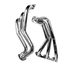 Cargar imagen en el visor de la galería, BBK 07-11 Jeep 3.8 V6 Long Tube Exhaust Headers And Y Pipe And Converters - 1-5/8 Silver Ceramic