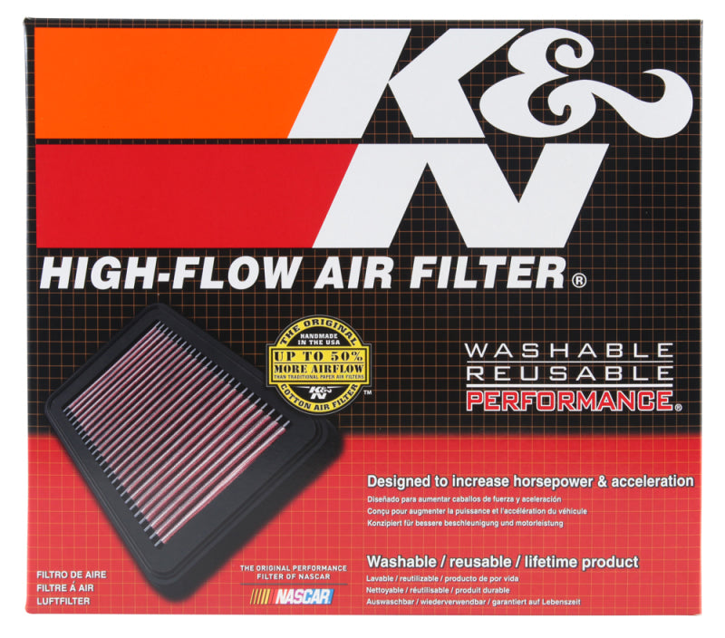 K&N 33-3153 Drop-In Air Filter — Fits 2019-2024 Porsche 911