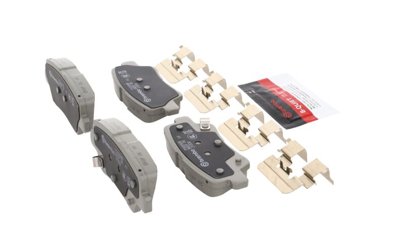 Brembo OE 2017 Hyundai Elantra/18-22 Ioniq/18-19 Sonata/16-17 Veloster Ceramic Brake Pad - Rear