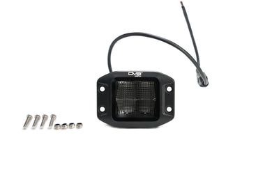 DV8 Offroad Elite Series 3in LED Spot Cube Pod Light 40W — Universal Offroad Vehicle