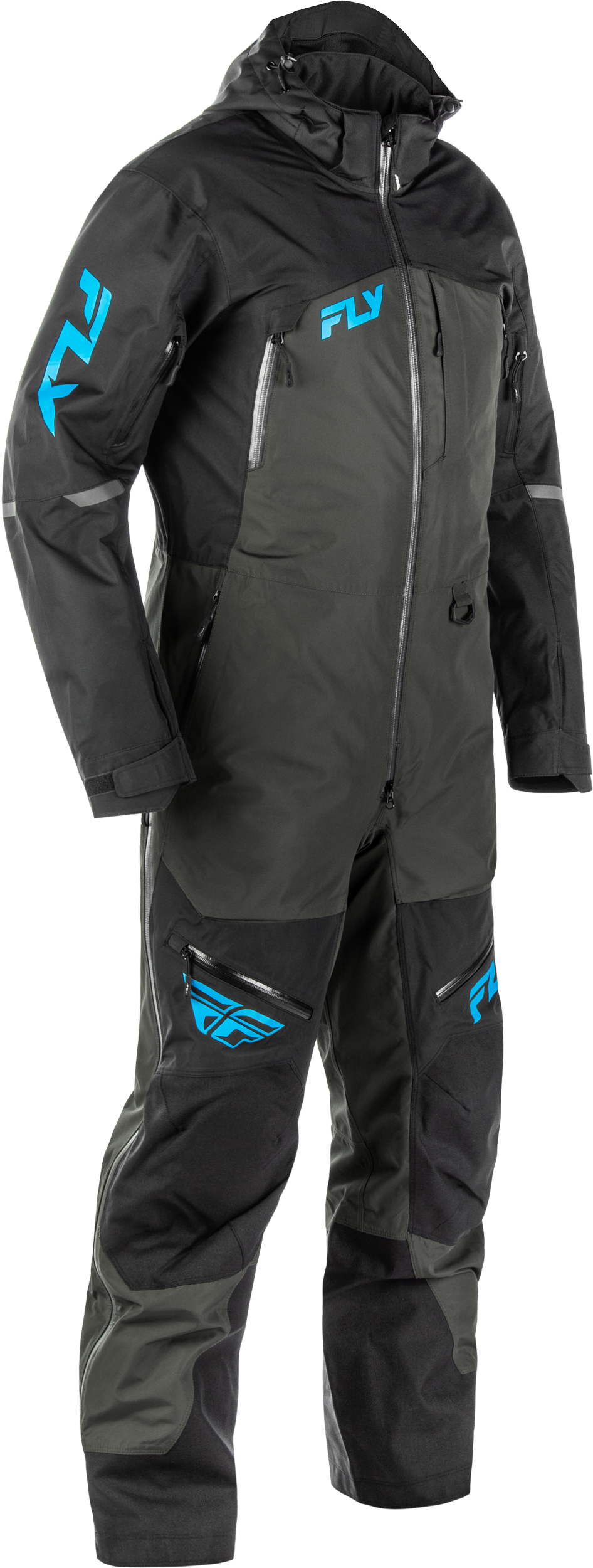 Fly Racing Incline Monosuit Black/Grey/Blue XT (470-4381XT)