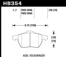 Cargar imagen en el visor de la galería, Hawk HPS Street Brake Pads