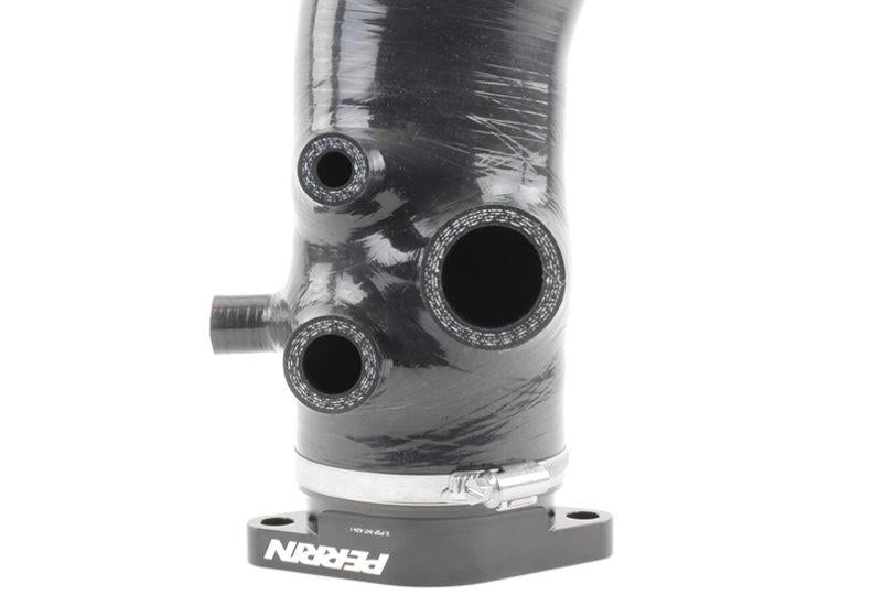 Perrin 2015+ Subaru WRX Black 3in Turbo Inlet Hose w/ Nozzle