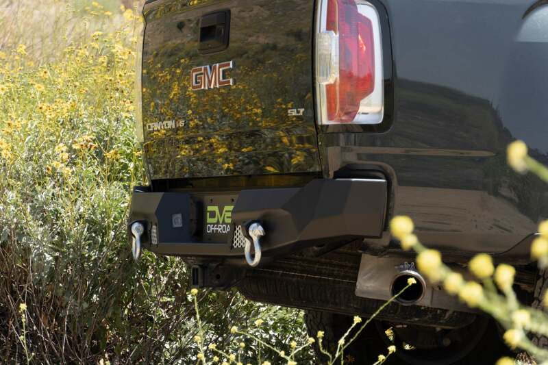 DV8 Offroad MTO Series Rear Bumper — Fits 2014-2022 Chevy Colorado / 2015-2022 GMC Canyon