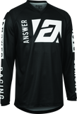 Answer Syncron Merge Jersey Black/White Youth - Small