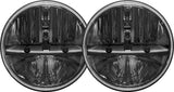 7 Inch Round Headlight, Non JK Version, Pair