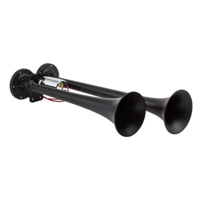 Kleinn Black Dual Horn/ 15In/12.25In - XCR2.0 Coated Zinc Alloy