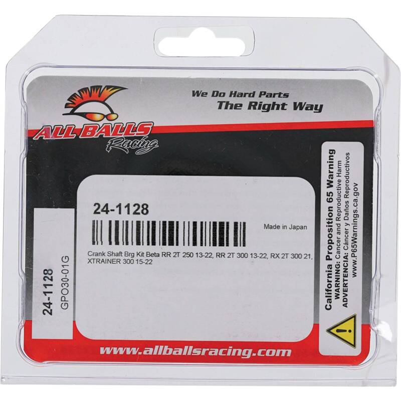 All Balls Racing Crank Bearing Kit