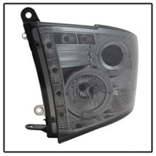 Cargar imagen en el visor de la galería, Faros delanteros de proyector Spyder Dodge Ram 1500 09-14 10-14 Halógeno - LED Halo LED - Smke PRO-YD-DR09-HL-SM