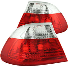 Cargar imagen en el visor de la galería, ANZO 2000-2003 BMW 3 Series E46 Taillights Red/Clear