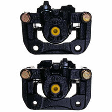 Cargar imagen en el visor de la galería, Power Stop 01-03 Acura CL Rear Black Caliper - Pair w/Bracket