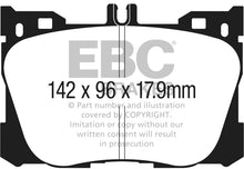 Cargar imagen en el visor de la galería, EBC 2019+ Mercedes-Benz CLS450 (C257) 3.0L Turbo Greenstuff Front Brake Pads