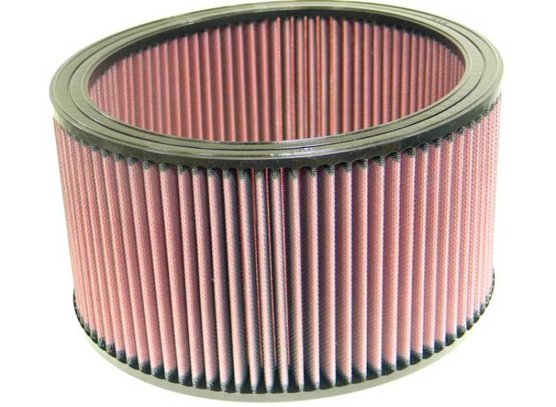 K&N E-3690 High-Flow Replacement Air Filter Round 11in OD 6in H — Universal Fit