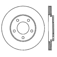 Cargar imagen en el visor de la galería, StopTech Power Slot 05-10 Mustang V6/4.0L / GT V8-4.6L Rear Right Slotted Rotor