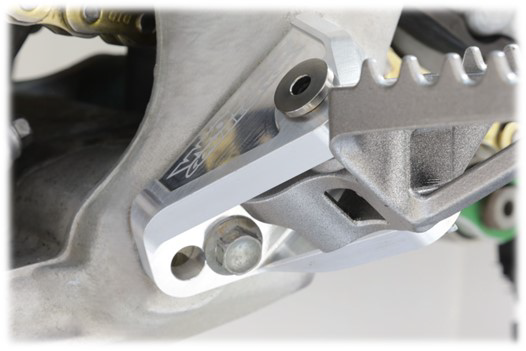 Works Foot PEG Mount Aluminum KX250/450 (20-525)